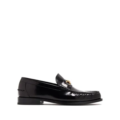 Versace Loafers In Black