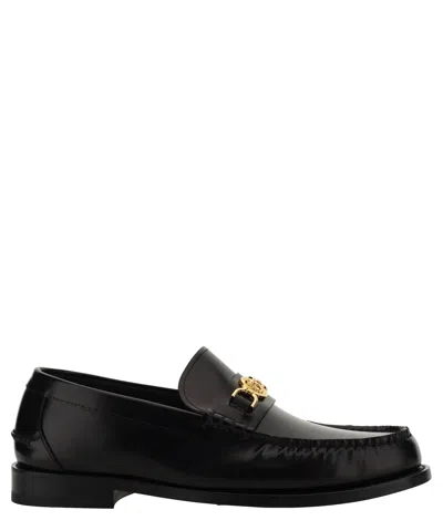 Versace Loafers In Black