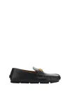 Versace Driver La Medusa Loafer In Nero E Oro