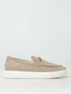 Versace Man Sneakers Beige Size 12 Leather In Beige