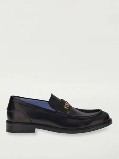 Versace Loafers Men  In Black