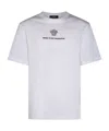Versace Medusa Milano Embroidered Crewneck T-shirt In White