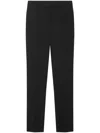 Versace Light Wool Formal Trousers In 黑色