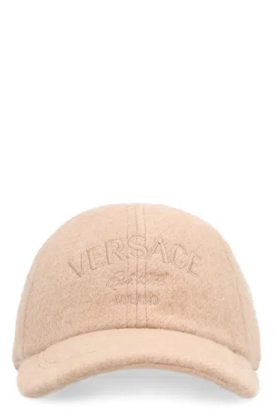 VERSACE VERSACE LOGO BASEBALL CAP