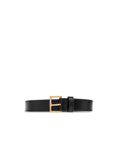 VERSACE VERSACE LOGO-LETTERING BUCKLE BELT
