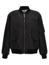 Versace Logo Bomber Jacket In Black
