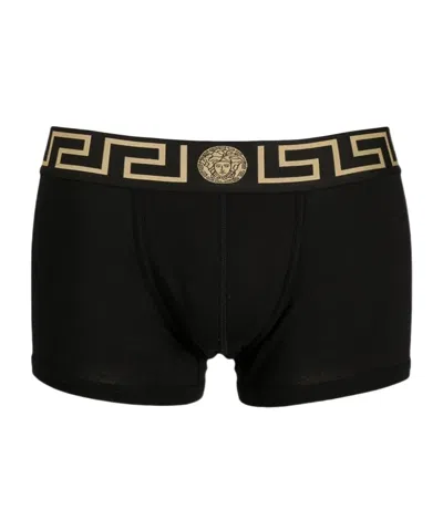 VERSACE LOGO BOXER PANTIES