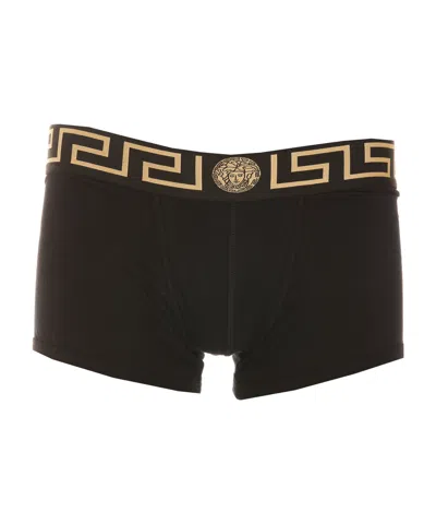 VERSACE LOGO BOXER PANTIES