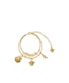 Versace Icons De La Mer Bracelet In Gold