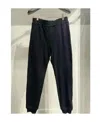 Versace Logo Casual Pants In Black