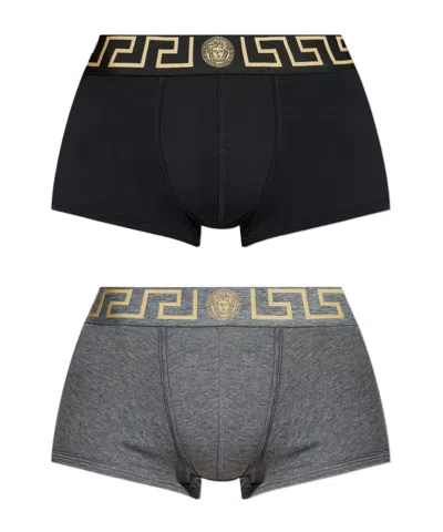 VERSACE VERSACE MEDUSA JACQUARD PACK OF TWO BRIEFS