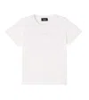 Versace Logo Cotton Jersey T-shirt In White