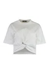 Versace Twist Front Logo Tee