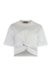 Versace Twist Front Logo Tee