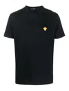 Versace Medusa Minimalist Crew Neck T-shirt In Black