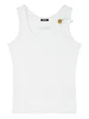 Versace Logo Cotton Tank Top