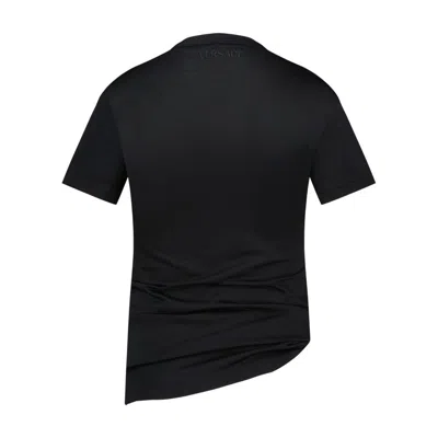 VERSACE VERSACE LOGO COTTON T-SHIRT