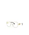 Versace Optical Ve1283-1002-54-18-145 Non-polarized In Gold