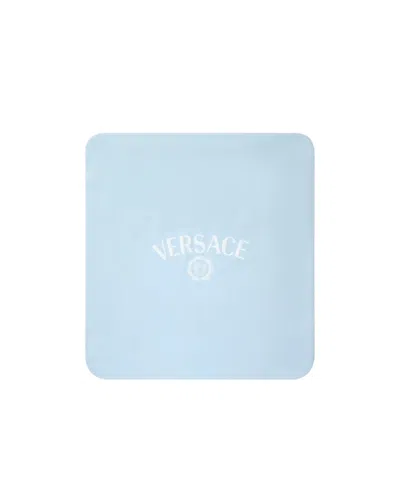 Versace Logo-embellished Cotton Blanket