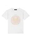 Versace Logo-embellished T-shirt In White