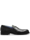 Versace Round-head Casual Shoes In Black