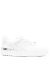 Versace Biggie Basket Sneakers In White