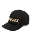 VERSACE LOGO-EMBROIDERED BASEBALL CAP