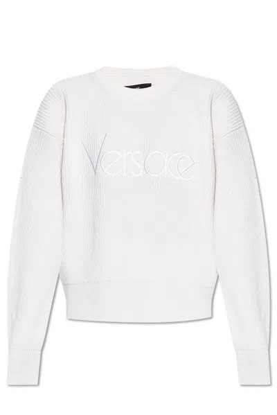 Versace 1978 Re-edition Sweatshirt In Beige
