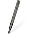 Versace Logo-engraved Ballpoint Pen In Black