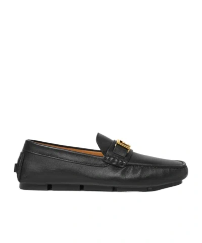 Versace Logo-engraved Loafers