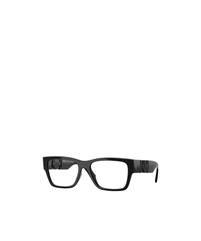 Versace Logo Flat Mirror In Black