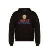 Versace Home Signature Logo Hoodie In Black