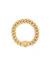 Versace Chain Medusa Bracelet In Yellow