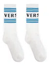 Versace Logo-jacquard Socks