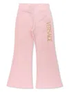 Versace Logo Joggers In Pink