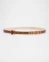 Versace Logo Leather Belt