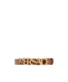 Versace Logo-lettering Belt