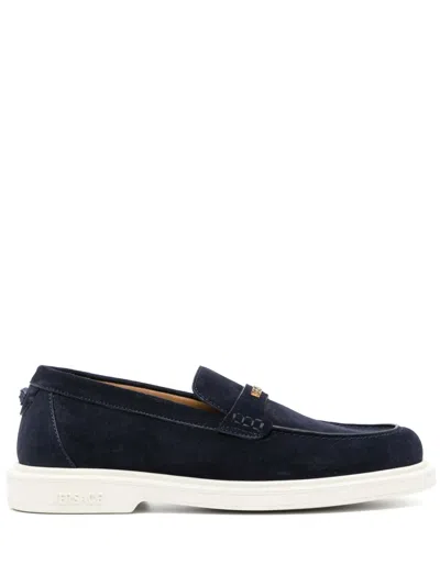 VERSACE GIULIANO SUEDE LOAFERS