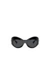 Versace Women's Injected Sunglasses In Black