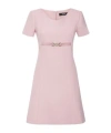 Versace Pink Medusa Mini Dress