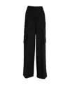 Versace Straight Leg Tailored Pants In Black