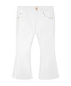 Versace Logo-patch Flared Jeans In White