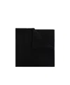 Versace Logo-patch Wool Scarf In Black