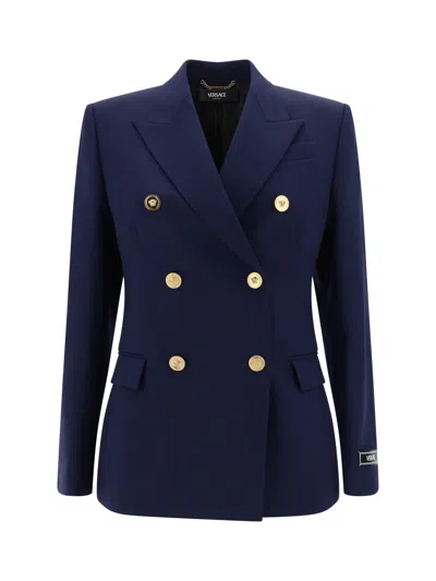VERSACE LOGO PATCHED DINNER JACKET