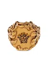 Versace Medusa Barocco Brass Ring In Gold
