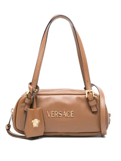 Versace Logo-plaque Top-handle Bag