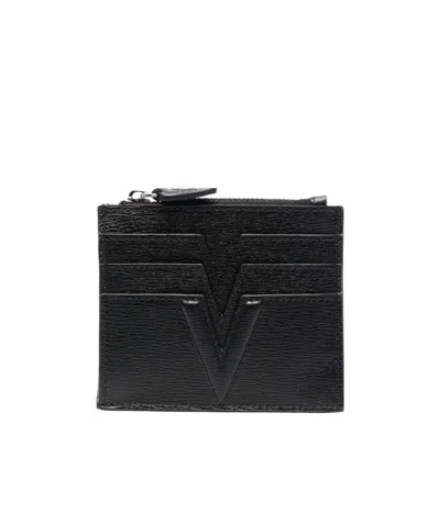 Versace Logo-print Cardholder