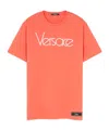Versace 1978 Re-edition Logo T-shirt In Pink