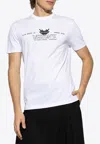 Versace Man T-shirt White Size L Cotton In White
