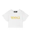 Versace Logo-print Cropped T-shirt